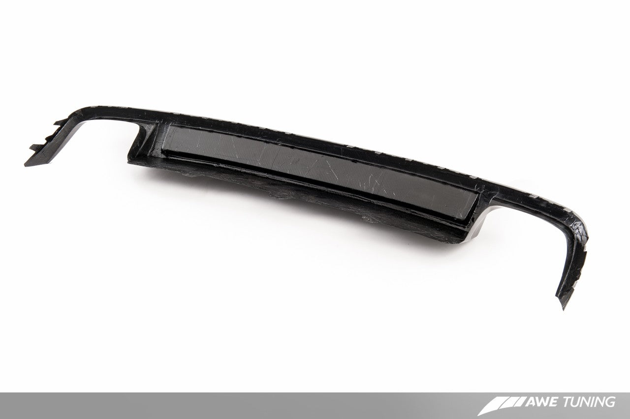 AWE Quad Outlet Bumper Conversion Kit W/ Lower Valance and Trim Strip for B8 A4 2.0T Avant - S-Line Cars