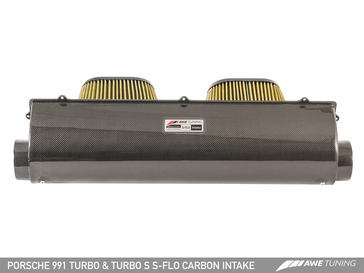 AWE S-FLO Carbon Intake for Porsche 991 Turbo and Turbo S