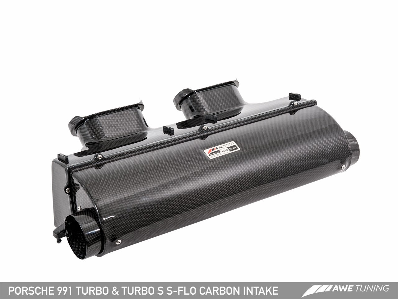 AWE S-FLO Carbon Intake for Porsche 991 Turbo and Turbo S