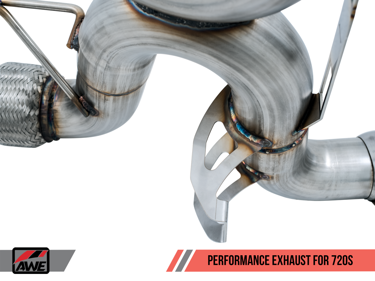 AWE Performance Exhaust for McLaren 720S - OEM Tips