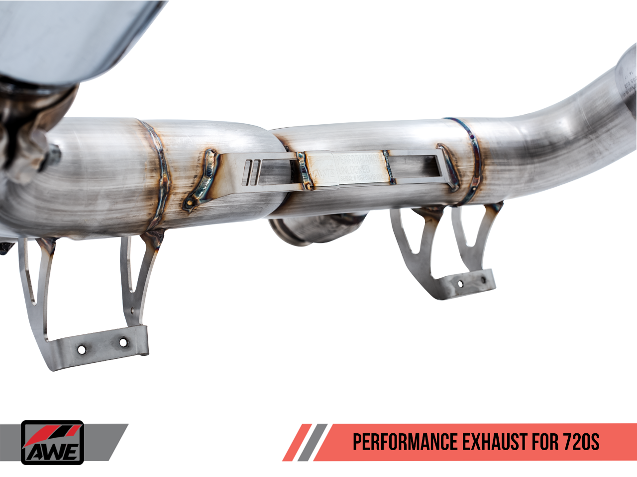 AWE Performance Exhaust for McLaren 720S - Chrome Silver Tips - 0