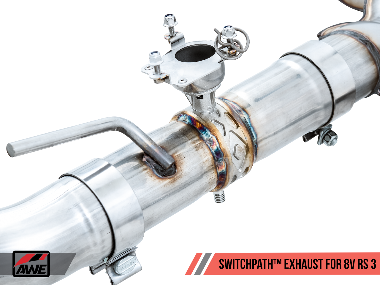 AWE SwitchPath™ Exhaust for Audi 8V RS 3 - Diamond Black RS-style Tips