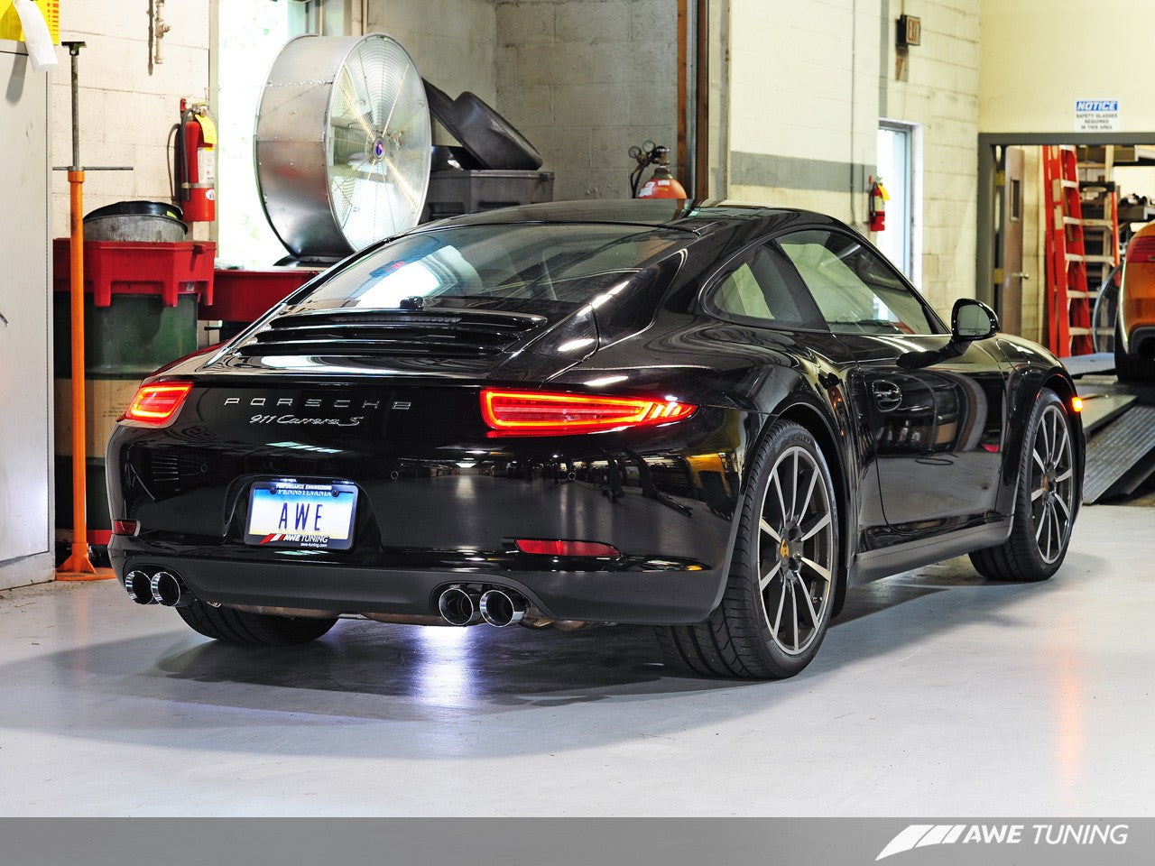 AWE SwitchPath™ Exhaust for Porsche 991 - Non-PSE cars - Chrome Silver Tips