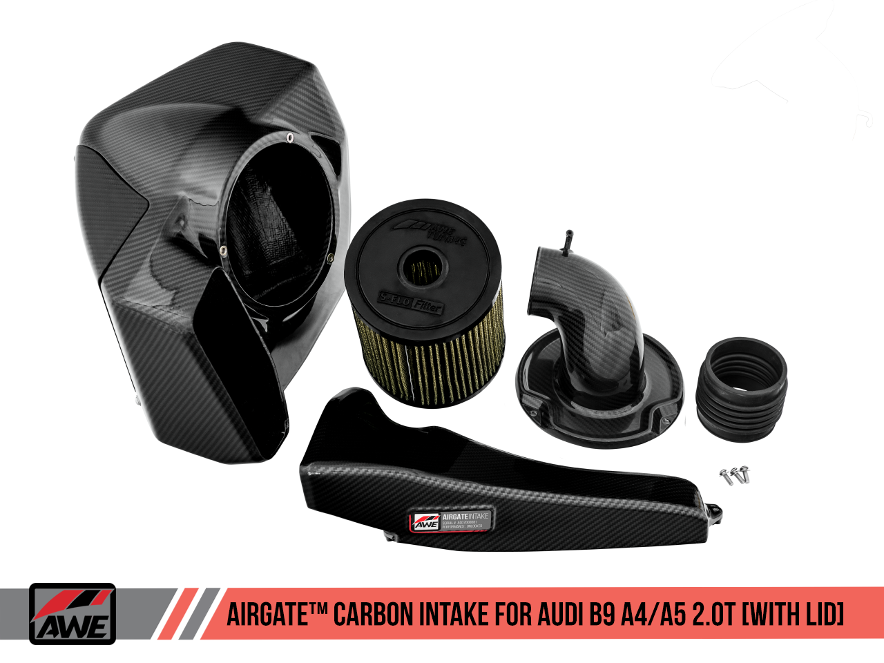 AWE AirGate™ Carbon Fiber Lid for Audi B9