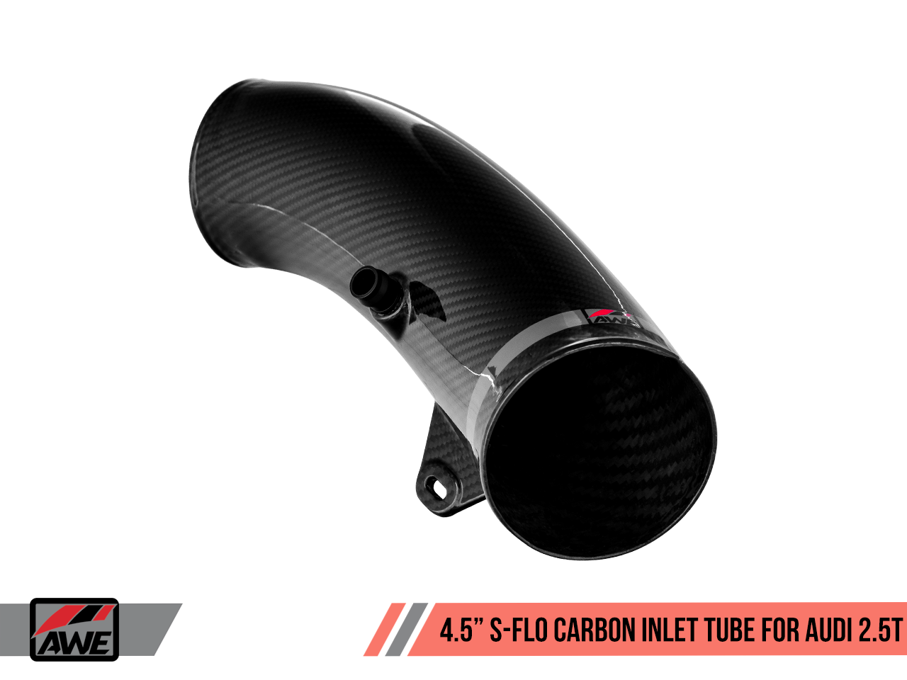 AWE 4.5" S-FLO Closed Carbon Intake System for Audi RS 3 / TT RS