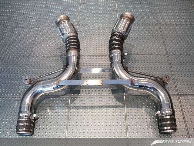 AWE Performance Straight Pipe Kit for Porsche Carrera GT - 0