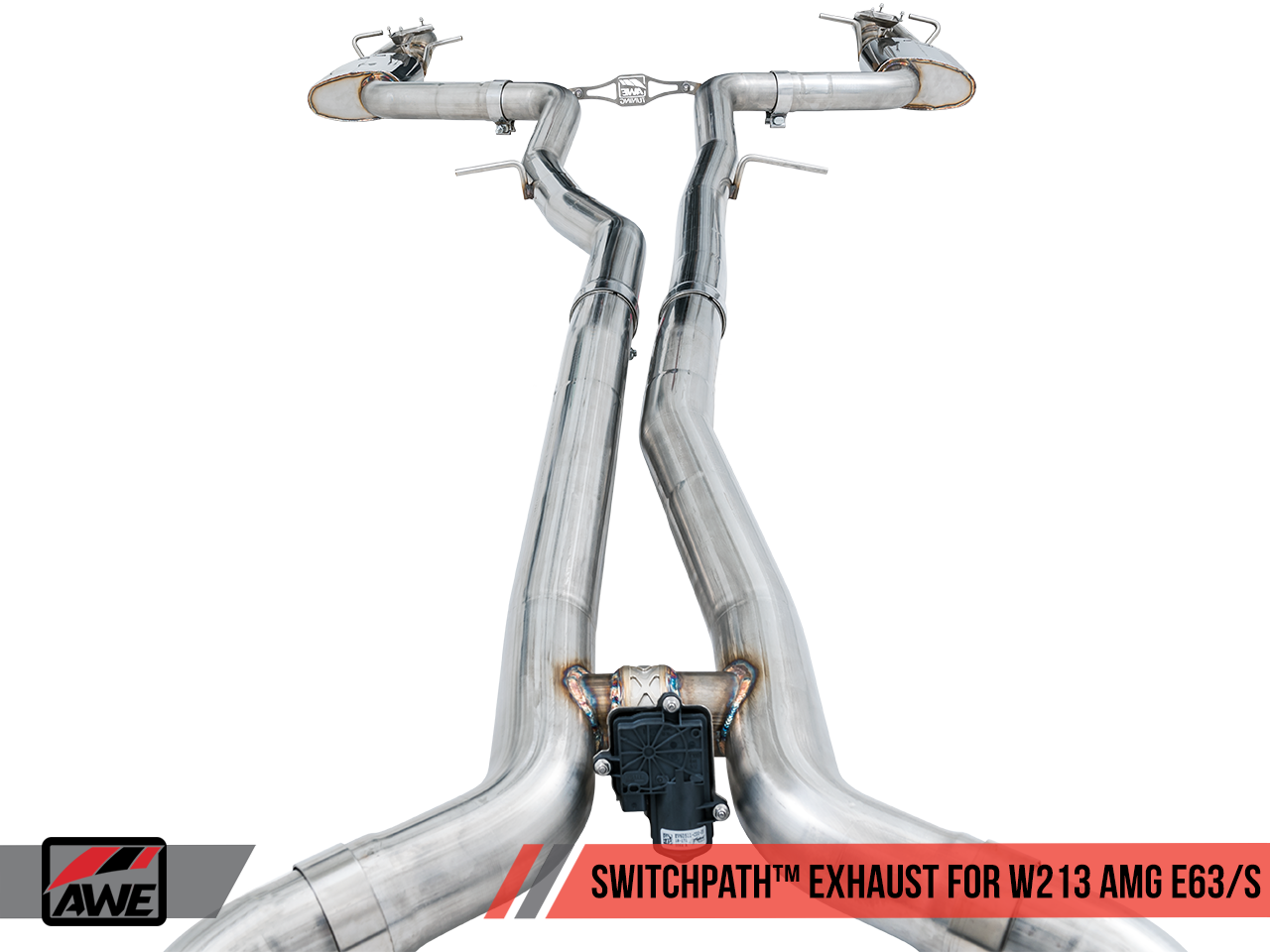 AWE SwitchPath™ Exhaust for W213 AMG E63/S Sedan / Wagon (for AMG Performance Exhaust Cars)