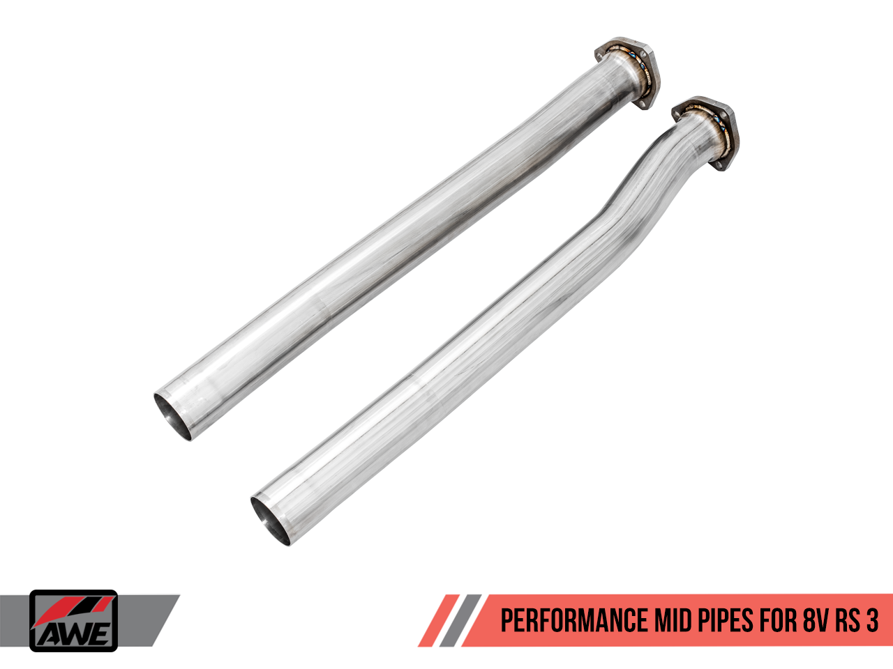 AWE Performance Mid Pipes for Audi 8V RS 3