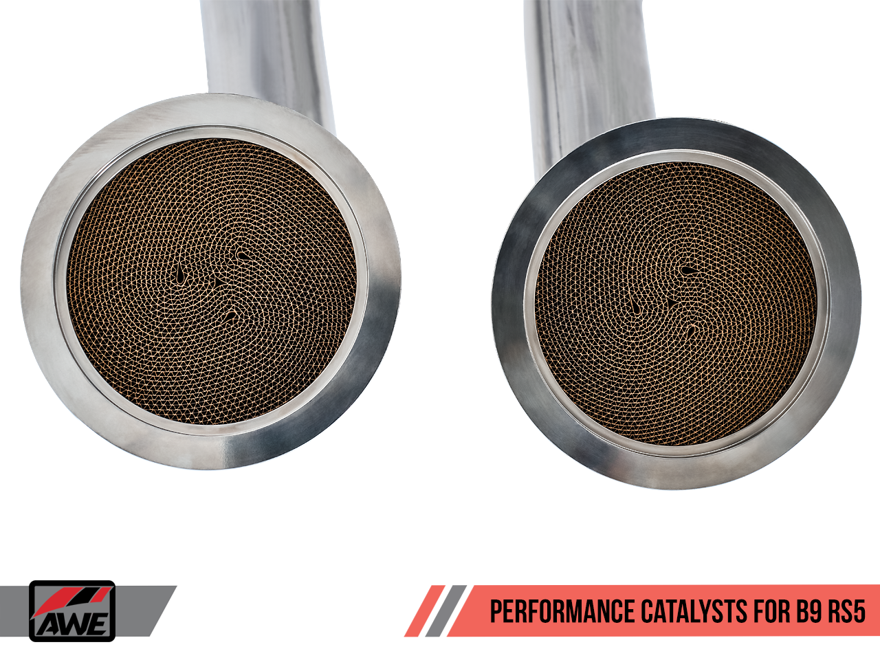 AWE Performance Catalysts for Audi B9 RS 5