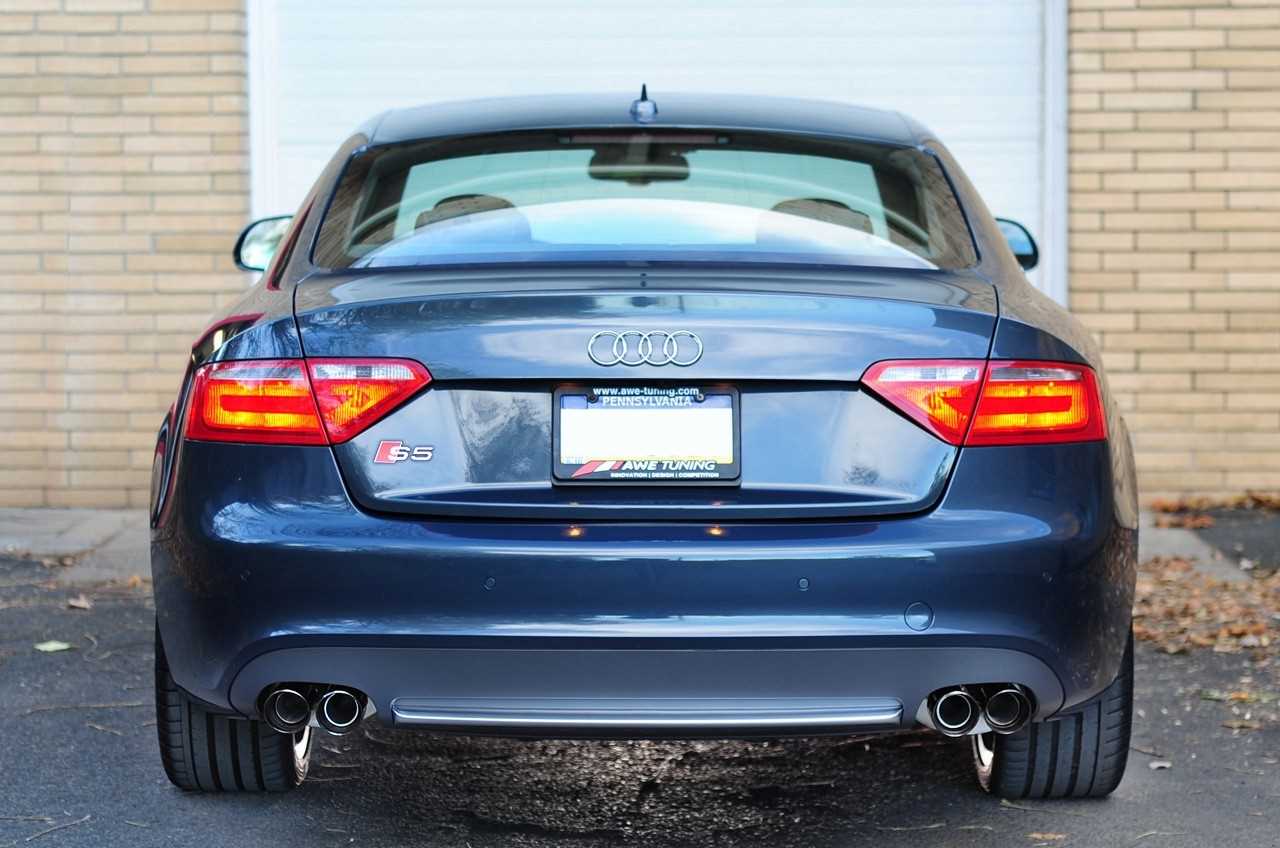 AWE Touring Edition Exhaust System for B8 S5 4.2L - Diamond Black Tips