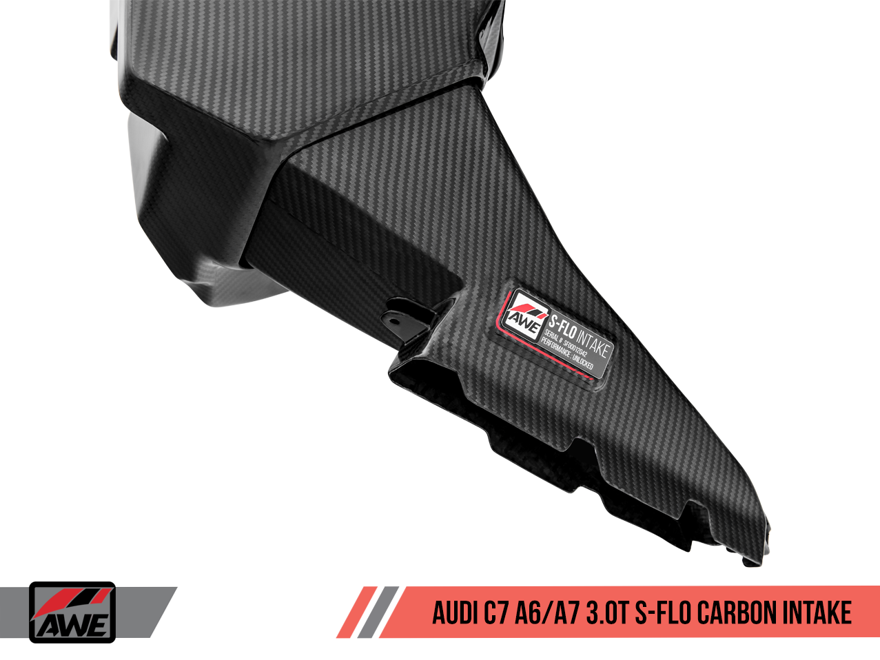 AWE S-FLO CARBON INTAKE FOR AUDI C7 A6 / A7 3.0T