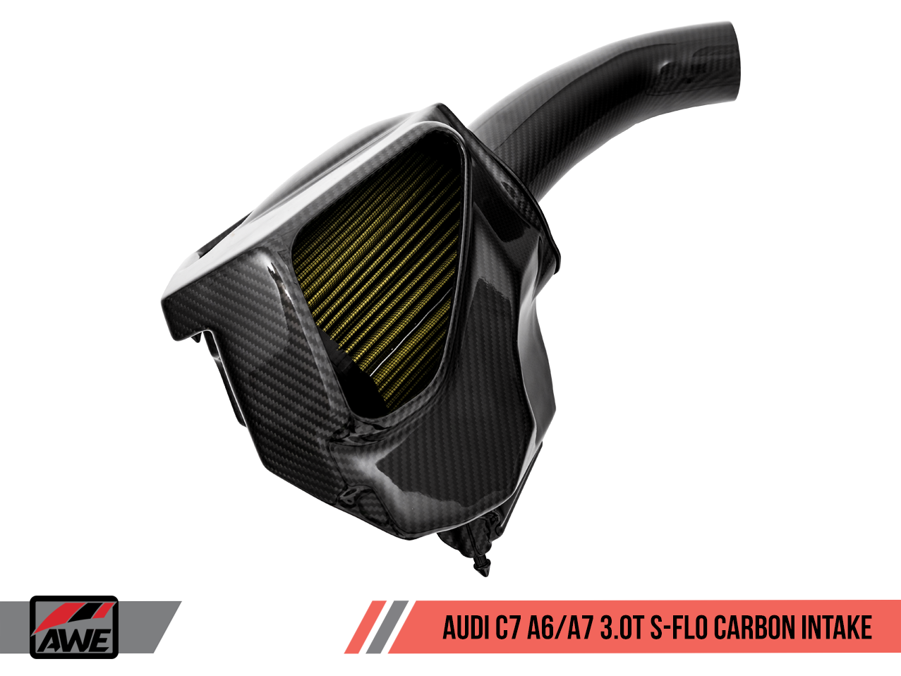 AWE S-FLO CARBON INTAKE FOR AUDI C7 A6 / A7 3.0T