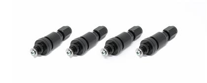 Torque Solution Billet TPMS Valve Stem Kit (Black) 2008+ Subaru Legacy Impreza WRX / STi