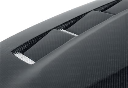 TS-STYLE CARBON FIBER HOOD FOR 2007-2008 NISSAN 350Z* - 0