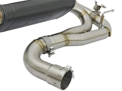 aFe MACHForce XP 16+ BMW 340i/iX 440i/iX B58 SS Axle-Back Exhaust w/Polished Tips