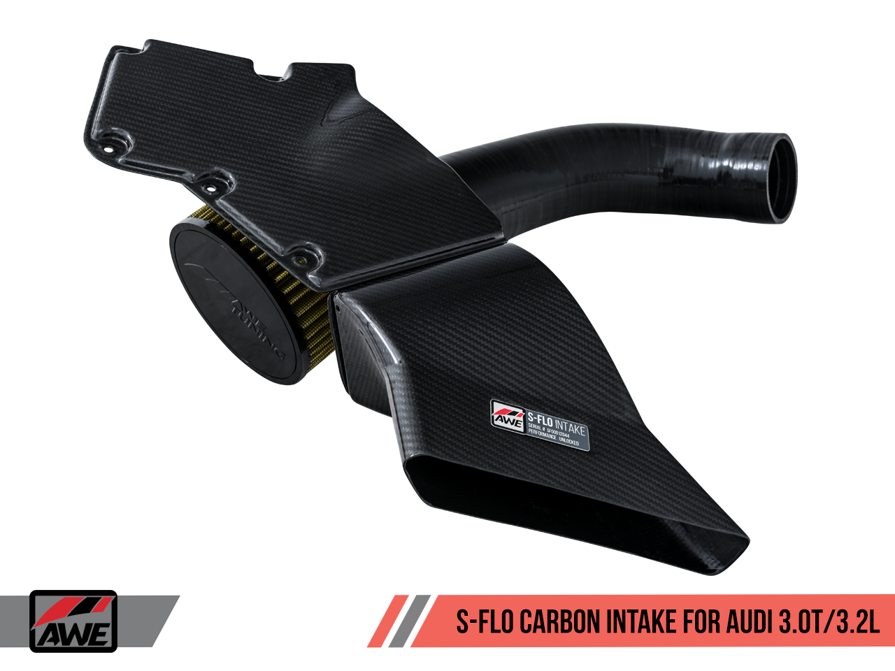 AWE S-FLO Carbon Intake for Audi B8.5 3.0T