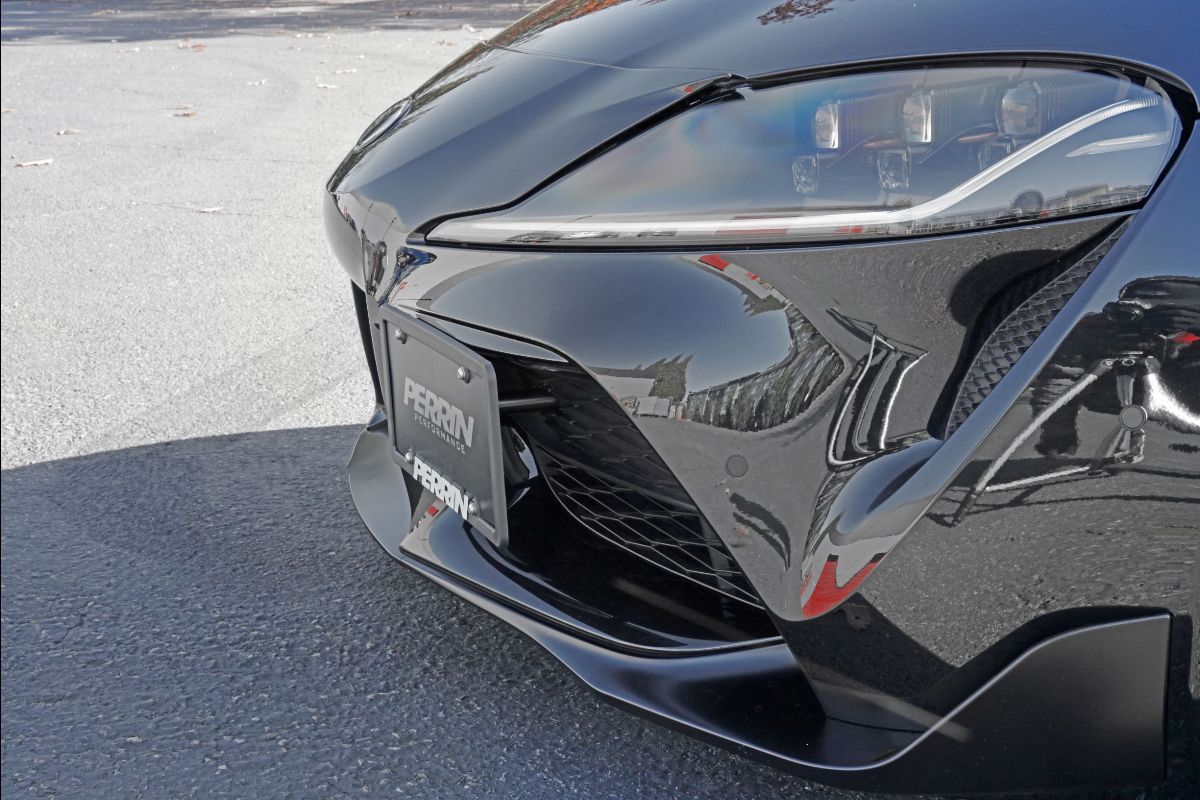 PERRIN PERFORMANCE LICENSE PLATE RELOCATE KIT: 2020 TOYOTA GR SUPRA