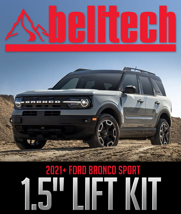 BELLTECH PERFORMANCE 1.5" LIFT KIT: 2021+ FORD BRONCO SPORT