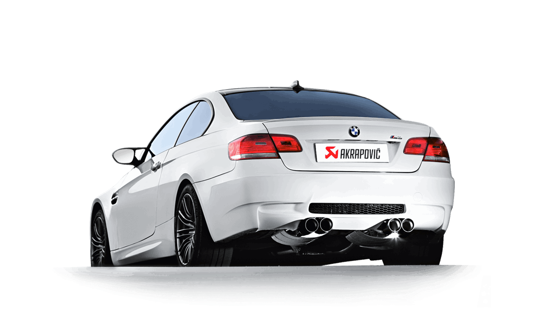 Akrapovic 07-13 BMW M3 (E92 / E93) / 08-13 E90 M3 Sedan Slip-On Line (Titanium) (Req. Tips)