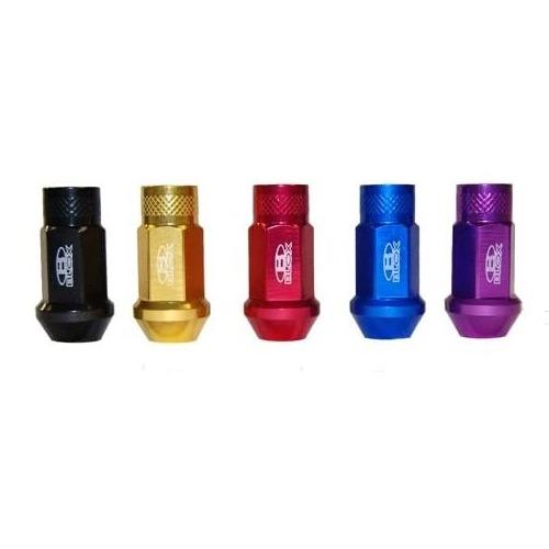 BLOX Racing Street Series Forged Lug Nuts - Purple 12 x 1.25mm - Single piece