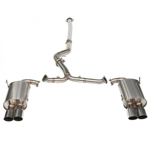 BLOX Cat-Back Exhaust System T304 SS 2015+ Subaru WRX