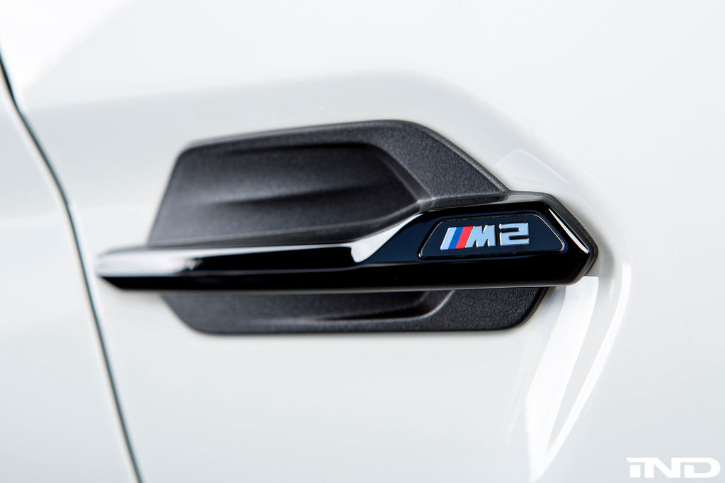 BMW M Performance F87 M2 Side Marker Set - Gloss Black