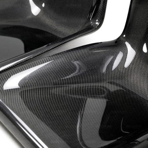 Seibon Carbon Fiber Rear Seat Panels For 2009-2018 Nissan GT-R