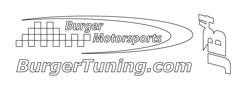 Burger Motorsports Logo Sticker Sheet (TWO PACK)