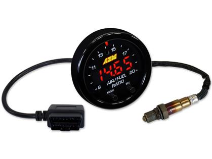 AEM X-Series OBDII Wideband UEGO AFR Sensor Controller Gauge