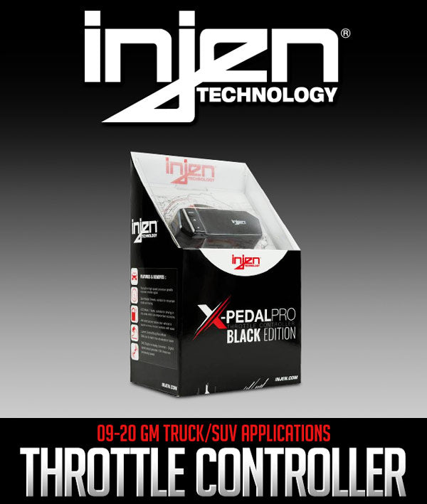 INJEN TECHNOLOGY X-PEDAL PRO BLACK EDITION: 2009–2020 GM TRUCK/SUV APPLICATIONS