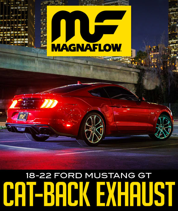 MAGNAFLOW NEO SERIES CAT-BACK PERFORMANCE EXHAUST SYSTEM: 2018–2022 FORD MUSTANG GT