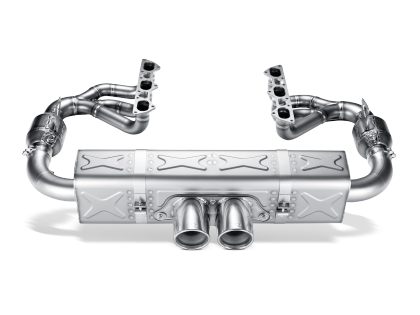 Akrapovic 06-09 Porsche 911 GT3/RS 3.6 Evolution Race Line w/ Header (Titanium) w/ Titanium Tips