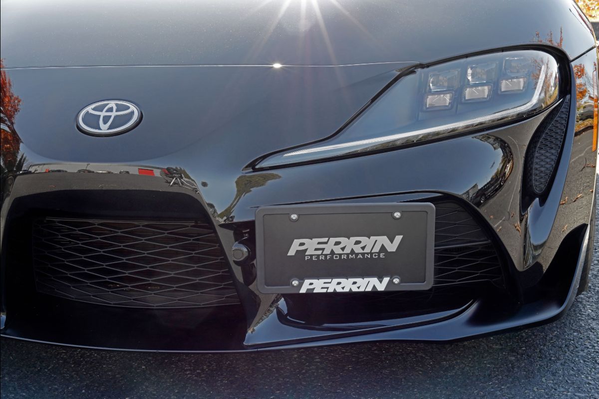 PERRIN PERFORMANCE LICENSE PLATE RELOCATE KIT: 2020 TOYOTA GR SUPRA