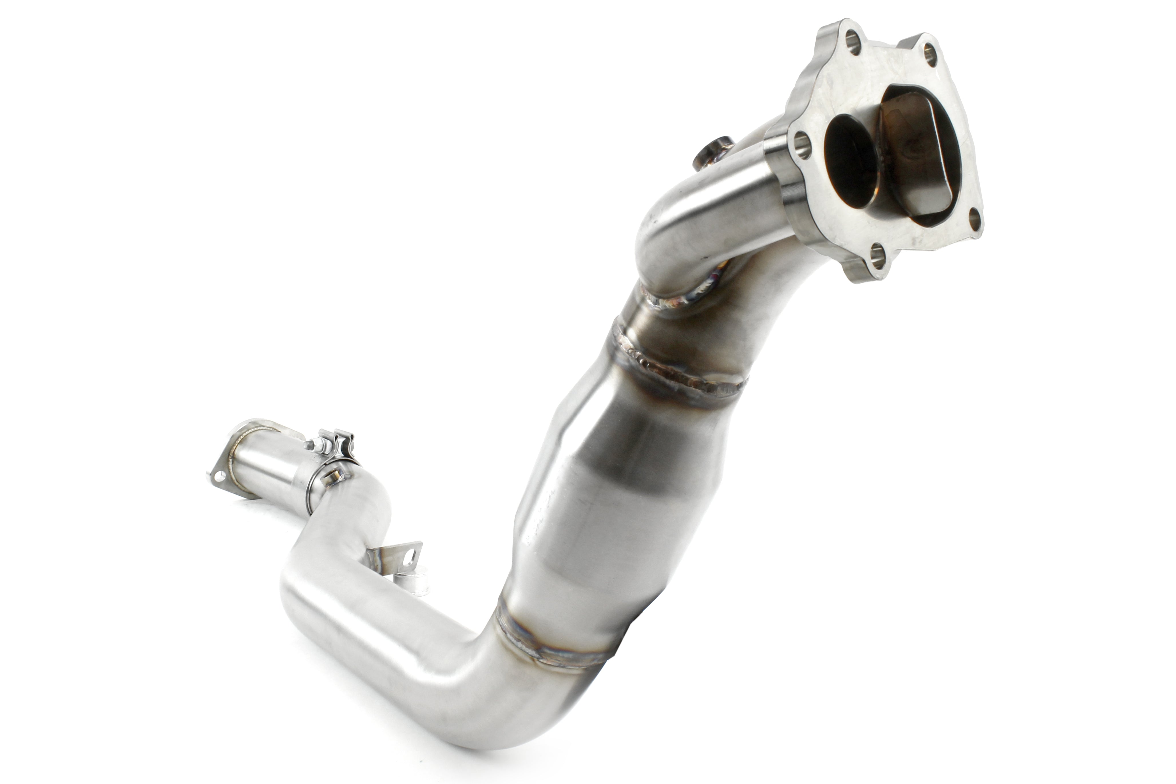 PERRIN PERFORMANCE 3" DOWN PIPE W/CAT (SLIP FIT REAR/DIVORCED WG): VARIOUS SUBARU APPLICATIONS