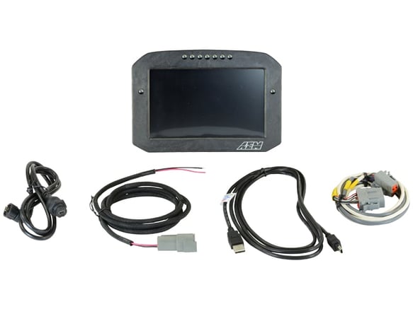 AEM CD-7L Carbon Logging Flush Digital Dash Display