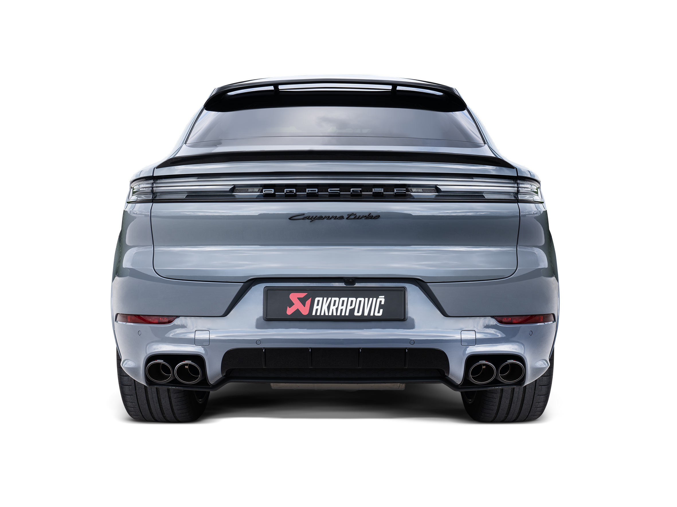 Akrapovic 2024+ Porsche Cayenne S / GTS / Turbo E-Hybrid / Coupe (536.2) Evolution Line (Titanium) - 0