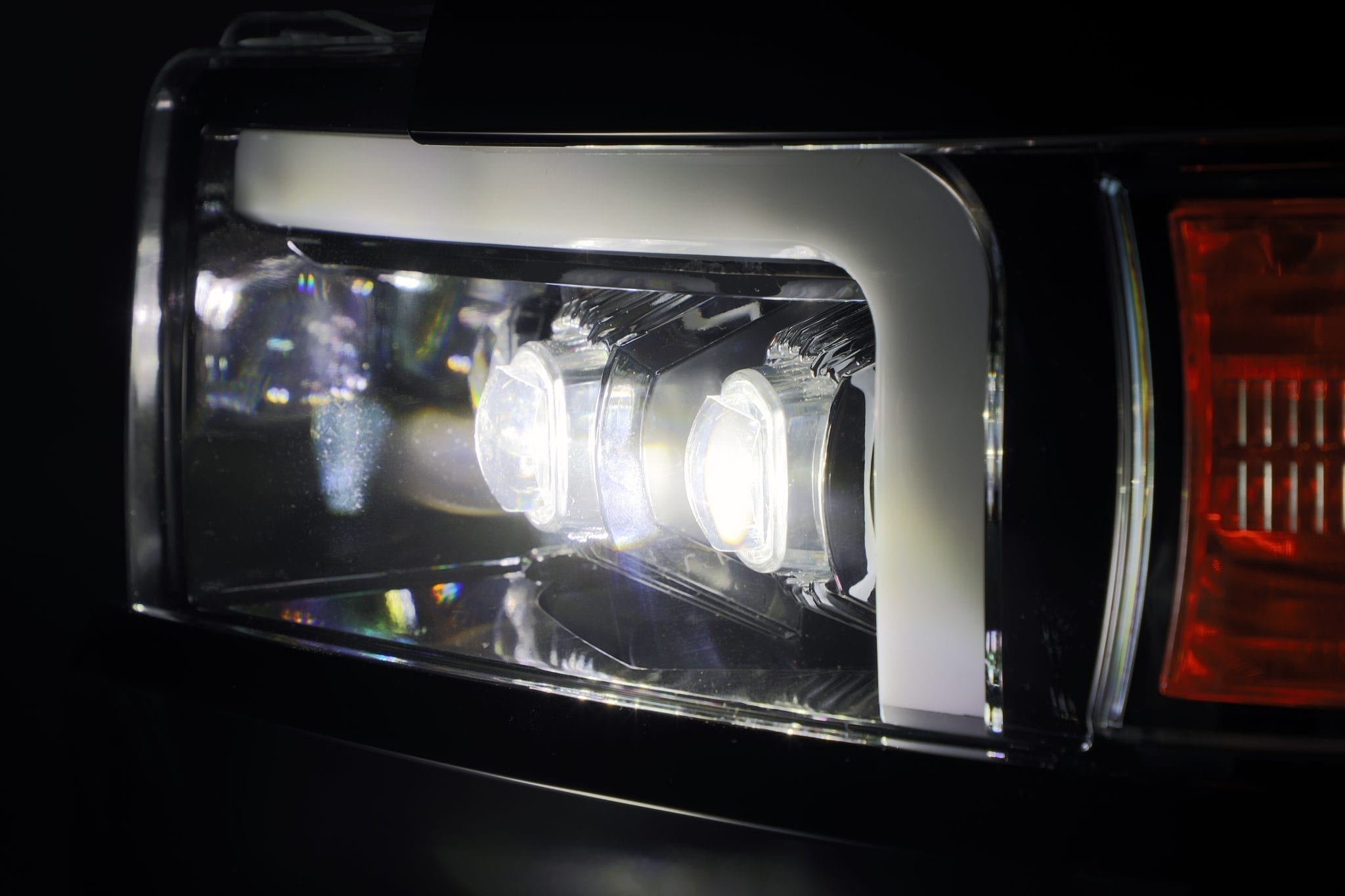 ALPHAREX NOVA-SERIES PROJECTOR HEADLIGHTS: 2015–2019 CHEVY SILVERADO 2500HD/3500HD