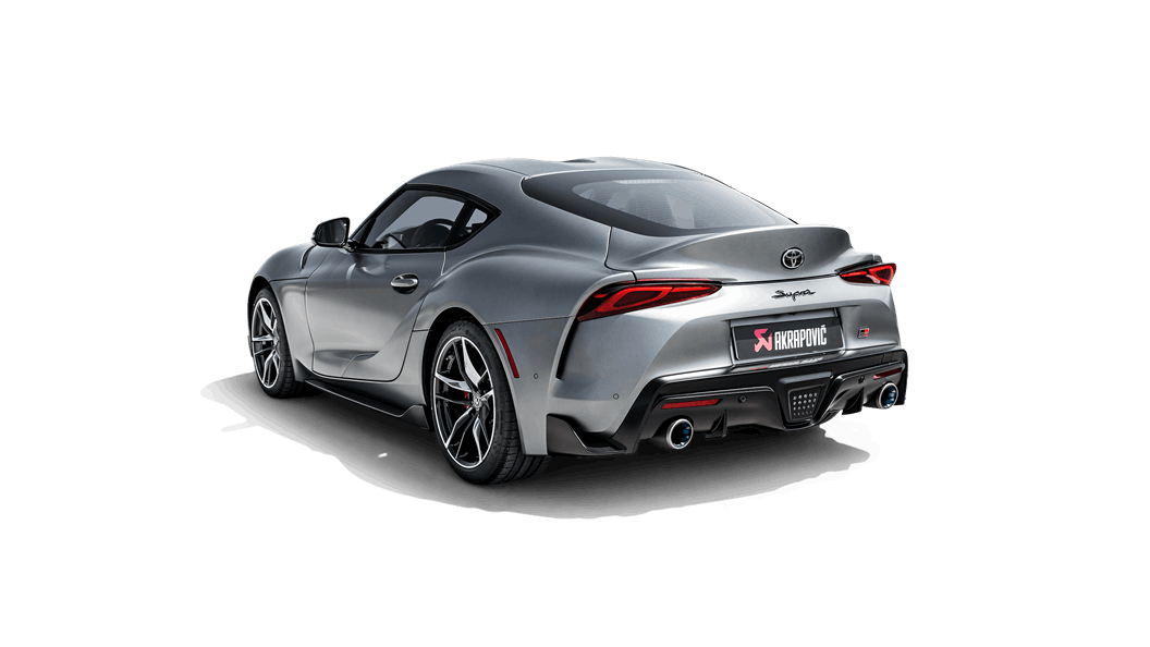 Akrapovic 2019-22 Toyota Supra (A90) Slip-On Line (Titanium)