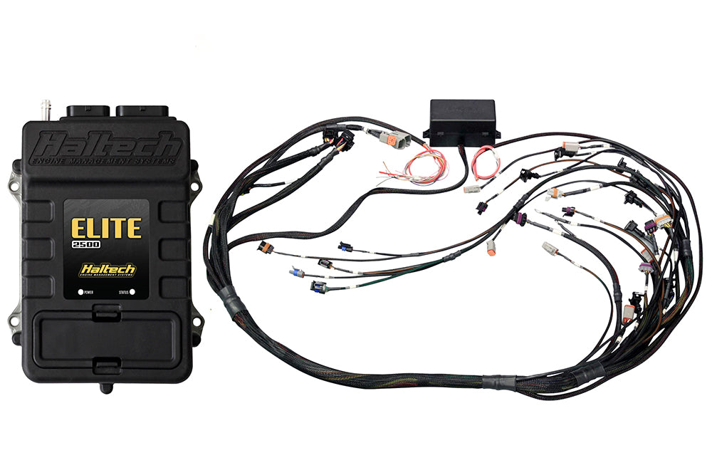 HALTECH ELITE 2000 TERMINATED HARNESS ECU KIT: GM LS1 & LS6 APPLICATIONS