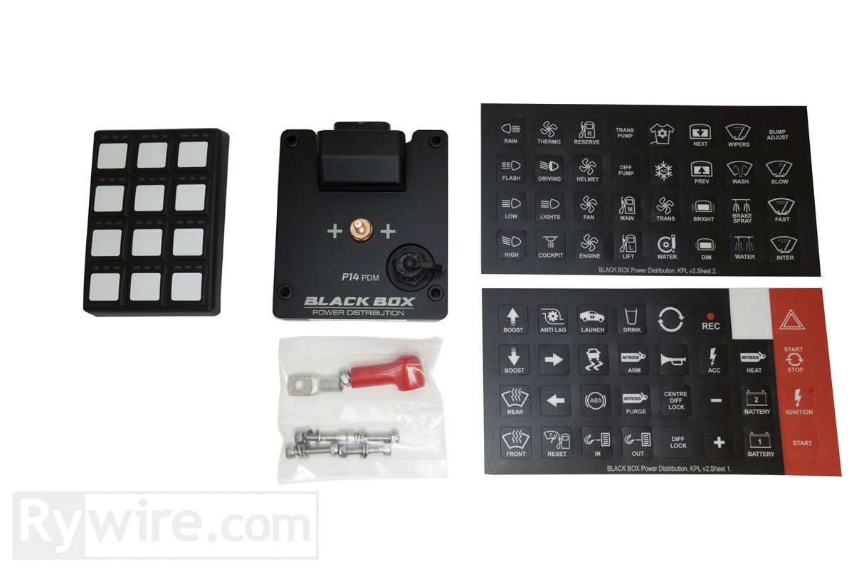 Rywire P14 PDM Universal Chassis Harness Kit (Req Flying Lead/Switch Panel/CAN/Mate Connector) - 0