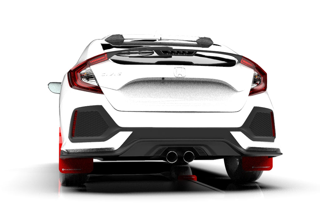 RALLY ARMOR UR MUD FLAPS: 2017–2020 HONDA CIVIC HATCHBACK