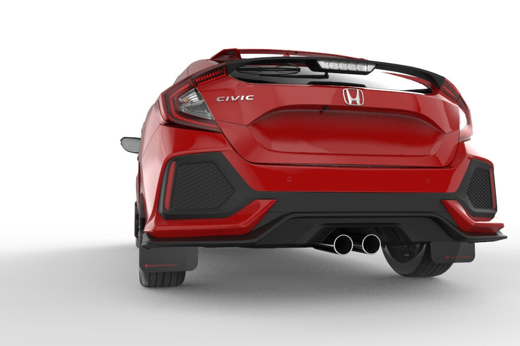 RALLY ARMOR UR MUD FLAPS: 2017–2020 HONDA CIVIC HATCHBACK