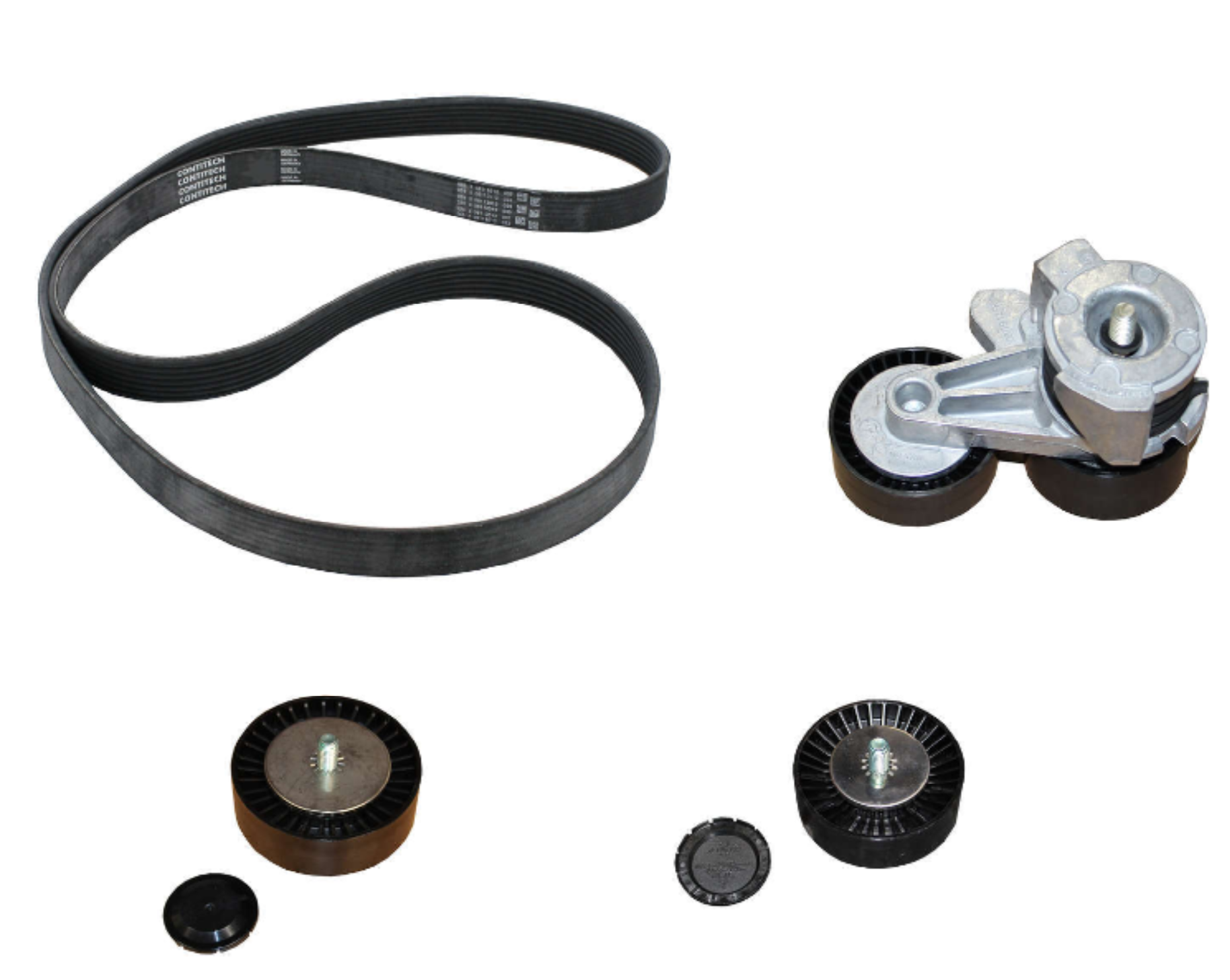 ContiTech N54 Accessory Drive Belt Kit w/Tensioners - 0