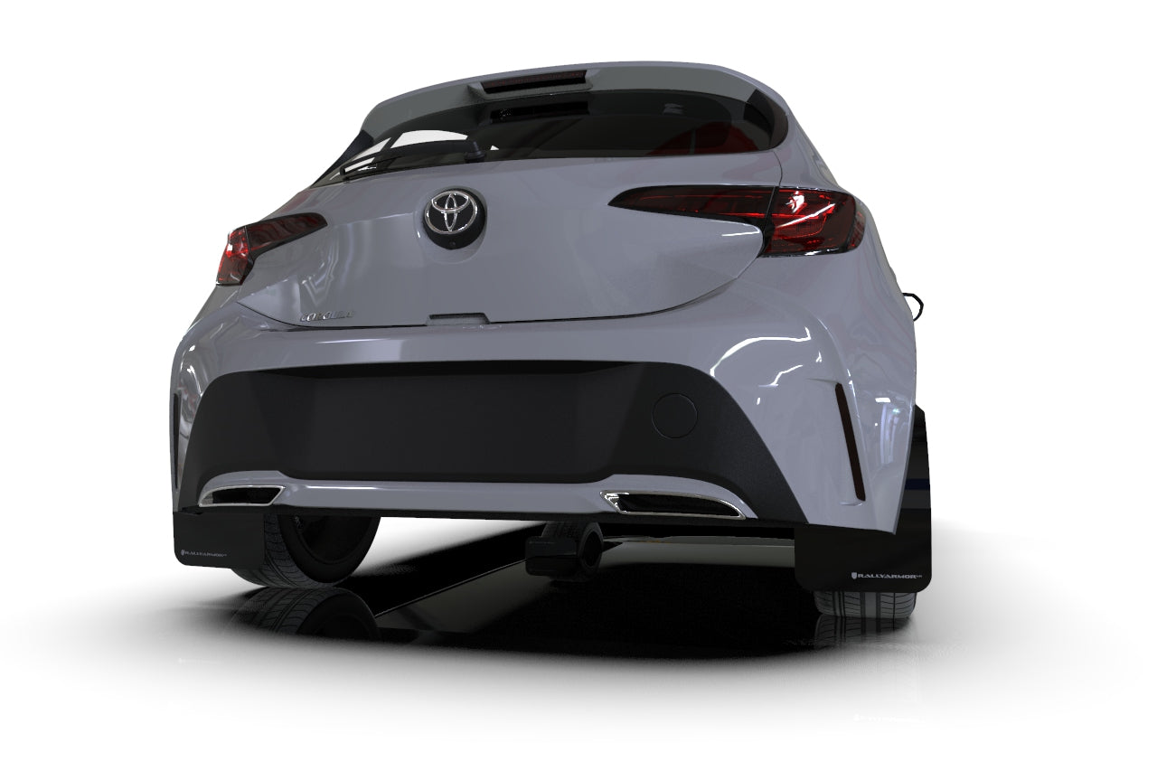 RALLY ARMOR UR MUD FLAPS: 2019+ TOYOTA COROLLA HATCHBACK