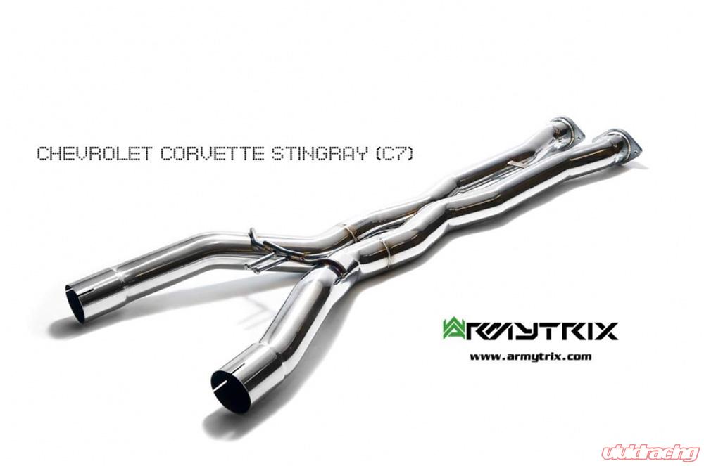 ARMYTRIX Valvetronic Exhaust System w/X-Pipe | Chevrolet Corvette C7 2014-2019