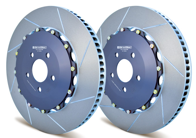 Girodisc Front 2pc Rotors for C6 ZR1 with OEM CCM Rotors