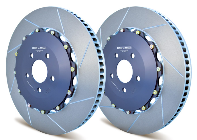 Girodisc Rear 2pc Rotors for C7 Z07 with OEM CCM Rotors