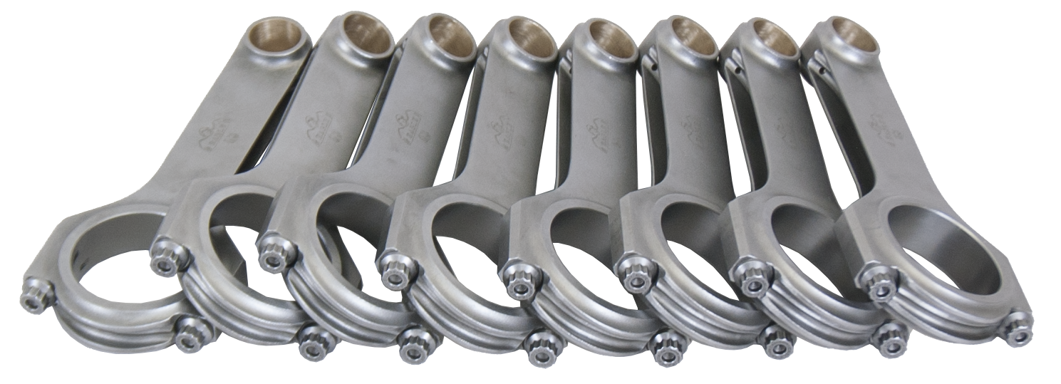 Eagle Chevrolet Big Block H-Beam Connecting Rods w/ ARP 2000 Bolts (Set of 8)