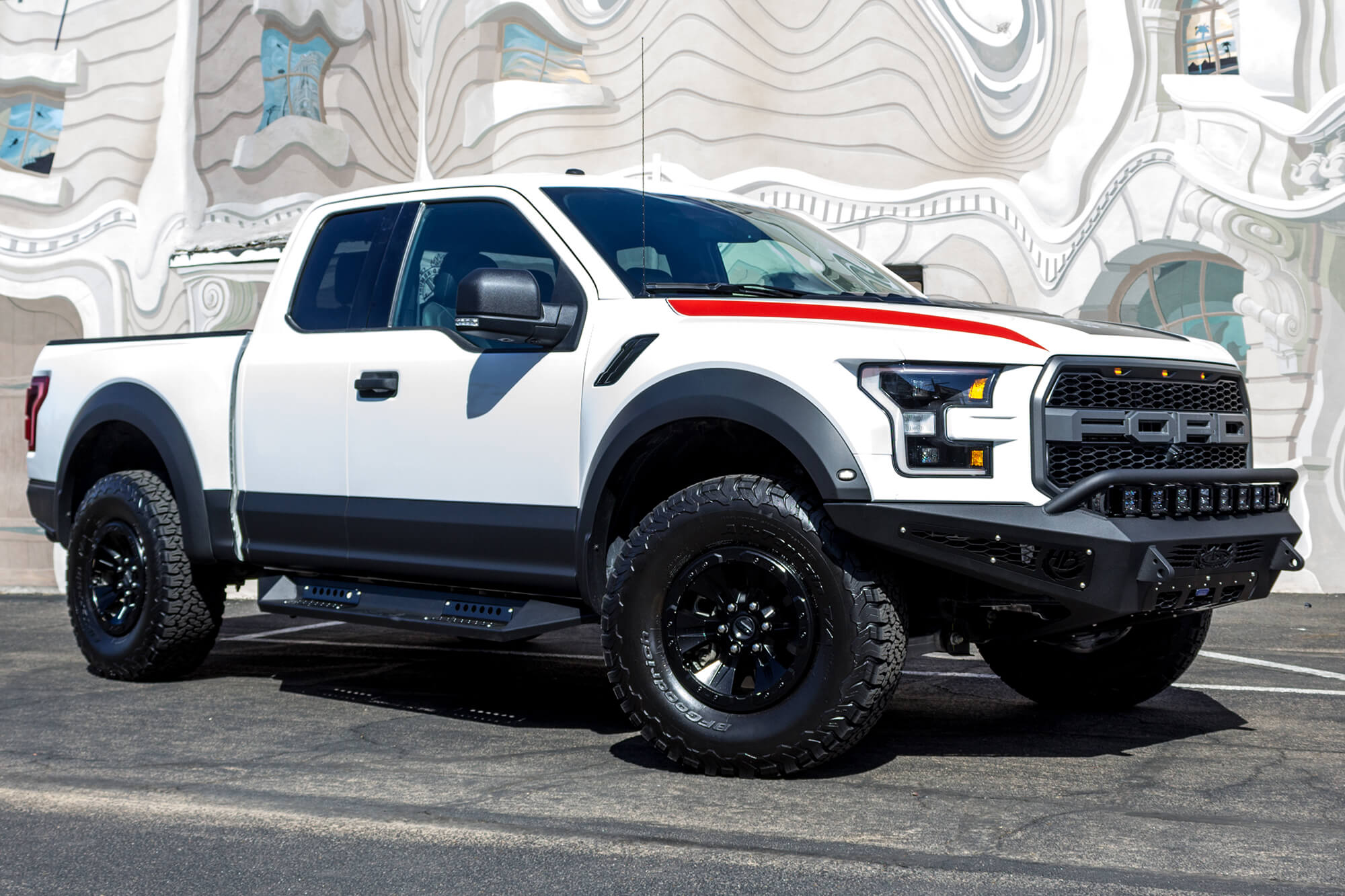 Addictive Desert Designs 17-18 Ford F-150 Raptor HoneyBadger Front Bumper