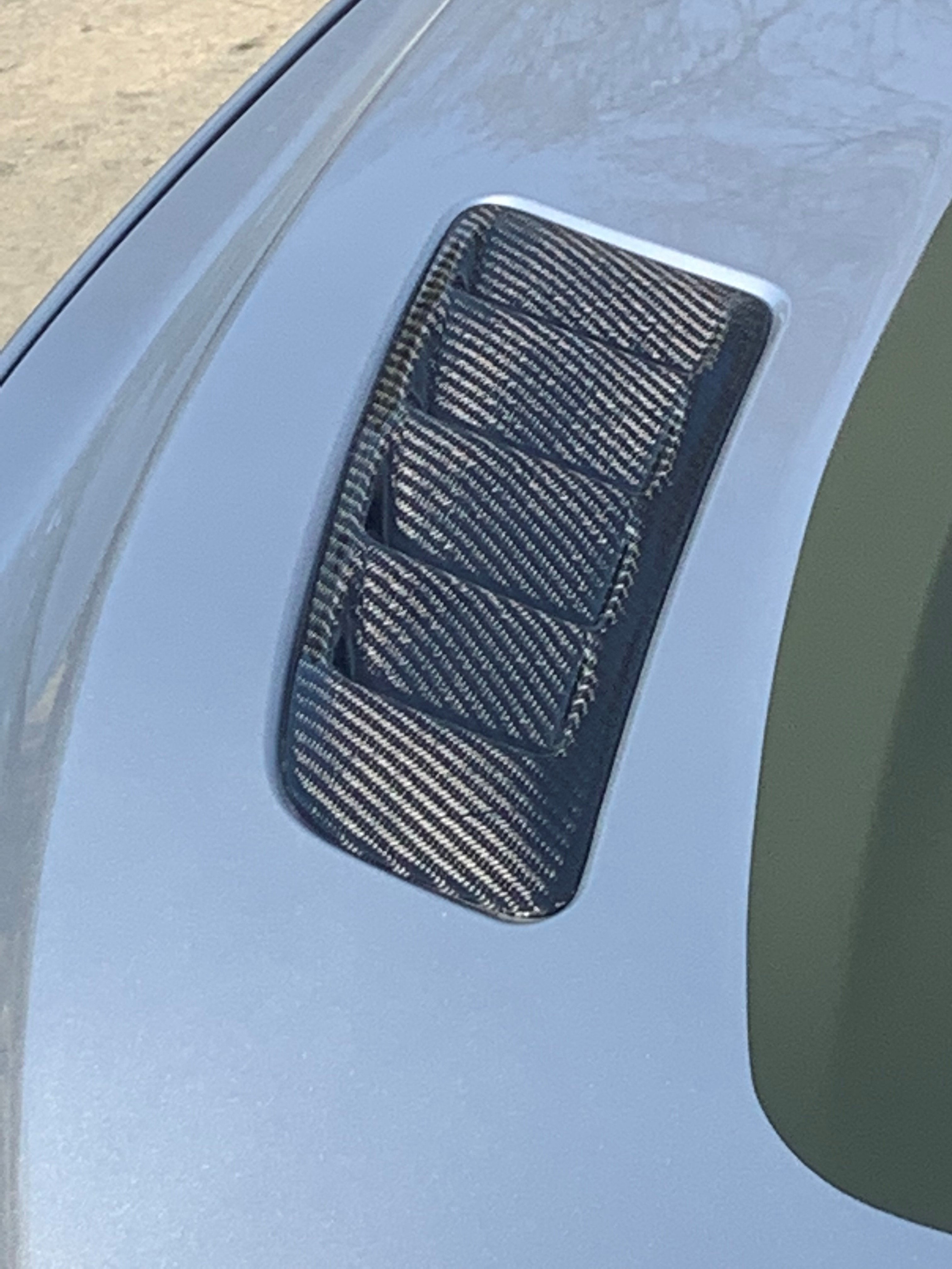 Anderson Composites 2015-2017 Ford Mustang Type-AB Carbon Fiber Hood Vents